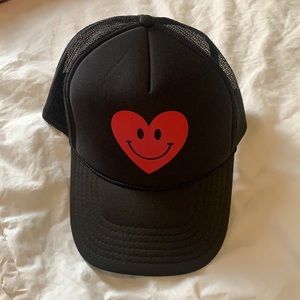 Urban Outfitters Heart Trucker Hat